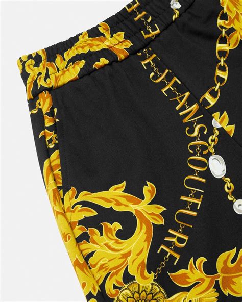 Versace Jeans Couture Pantaloni sportivi con stampa